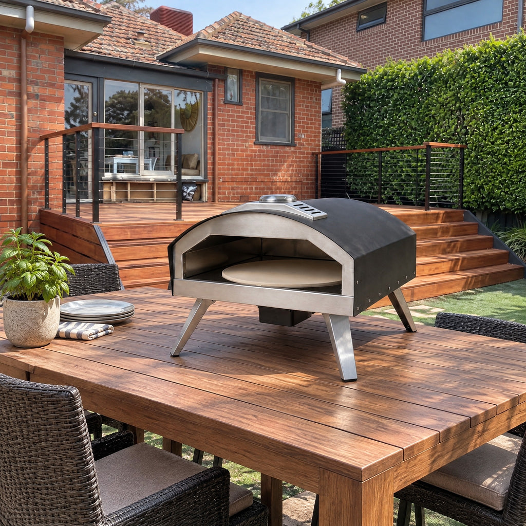 Rotating Gas Pizza Oven 16"