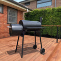 American-Style Charcoal Smoker Grill