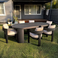Contemporary Aluminium Dining Set