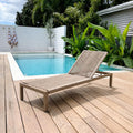Aluminium Rope Sun Lounger