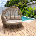 Rattan Dome Outdoor Daybed