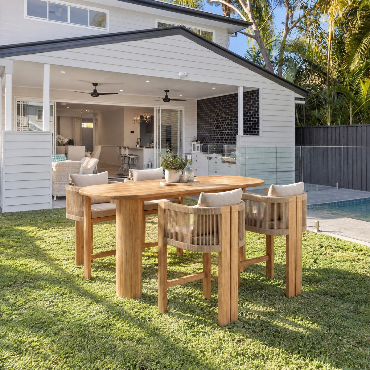 Outdoor Bar Table Set