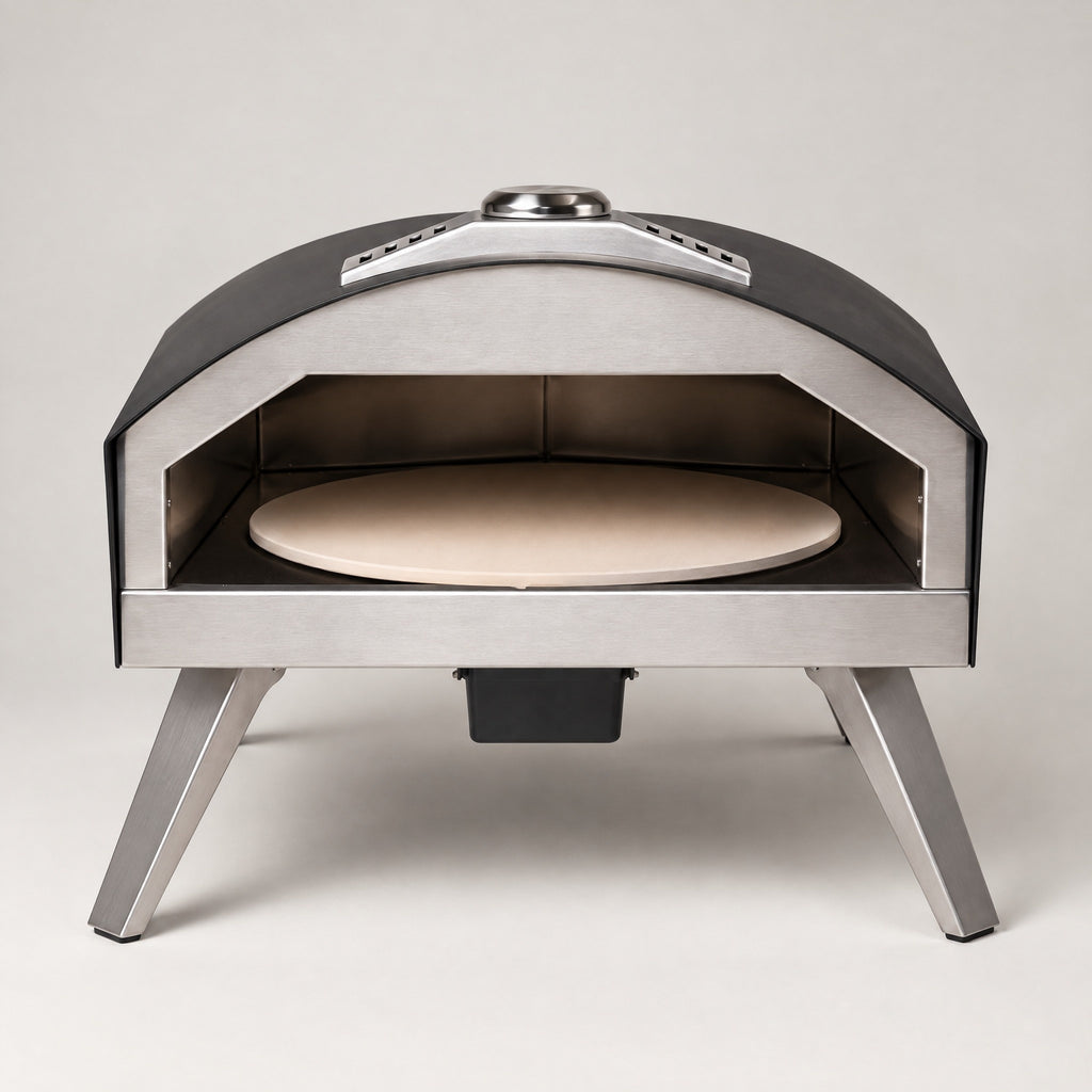 Rotating Gas Pizza Oven 16" - front view