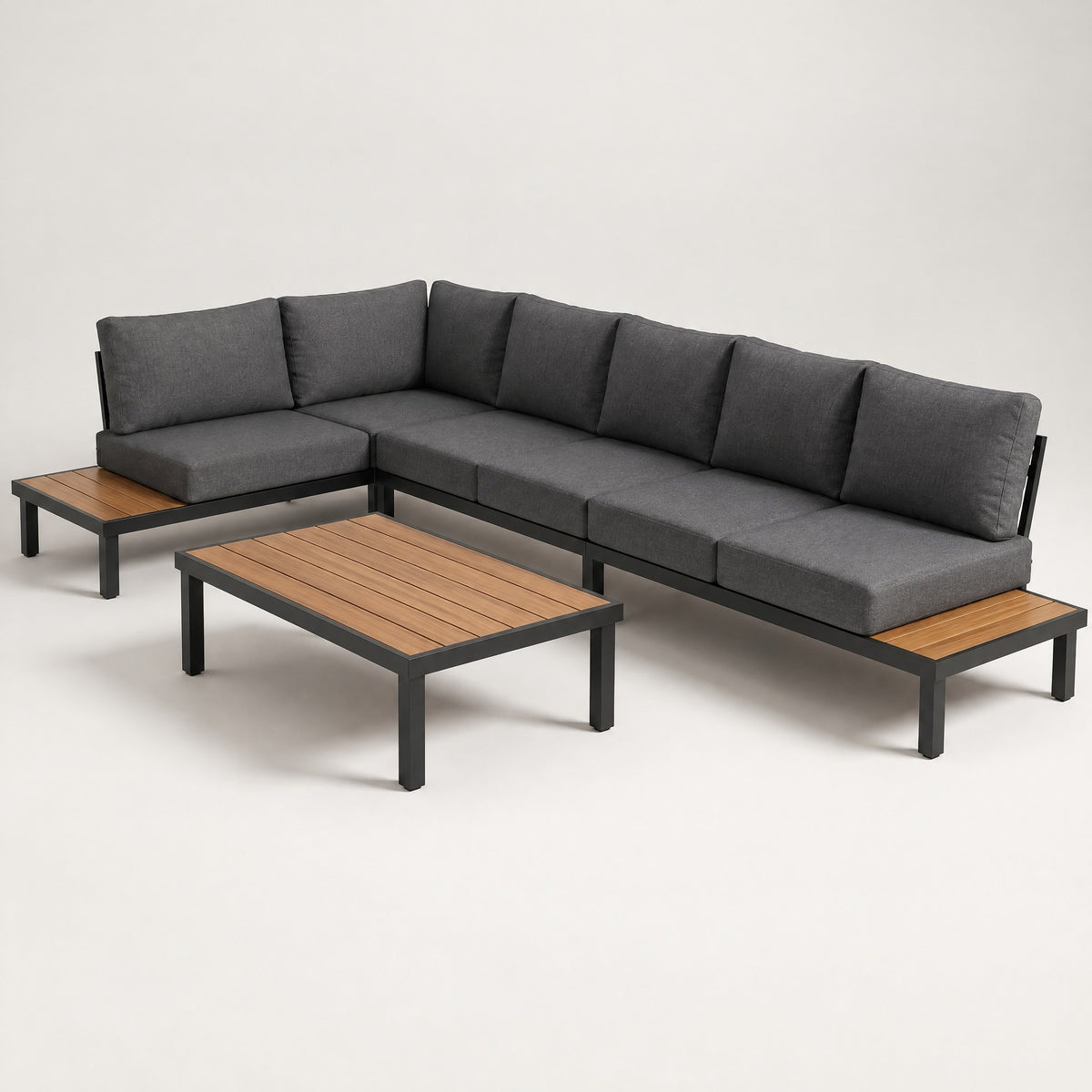 Outdoor Corner Sofa Set - side view