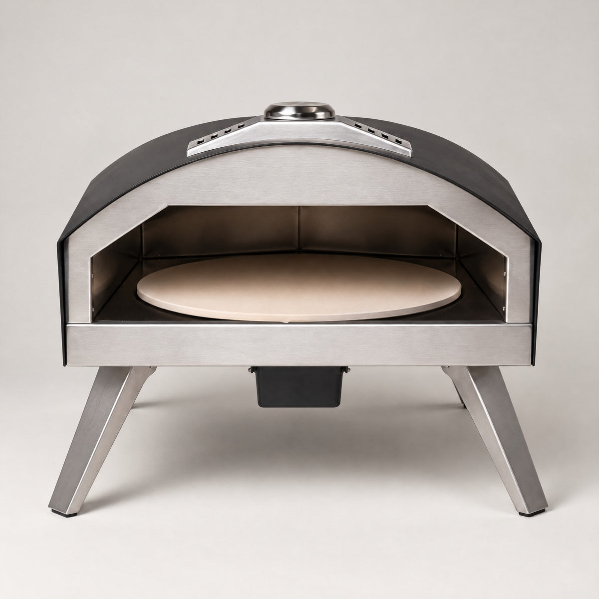 Rotating Gas Pizza Oven 16" - front view