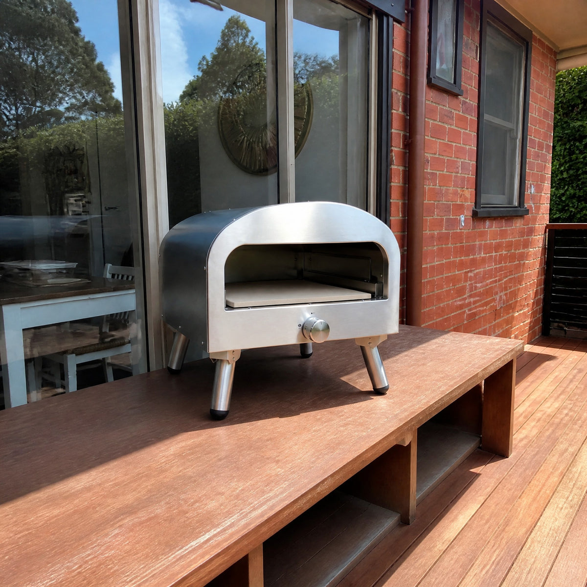 Stainless Steel Portable Gas Pizza Oven